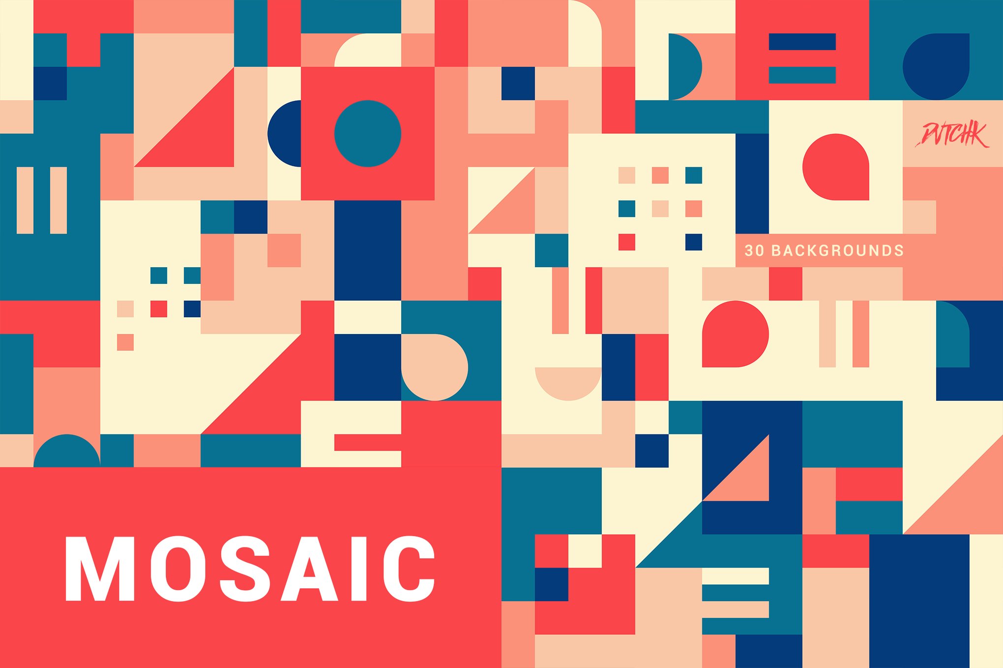 Colorful Mosaic Backgrounds