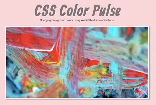 Fun With Pulsing Background Colors in CSS3 | Design Shack