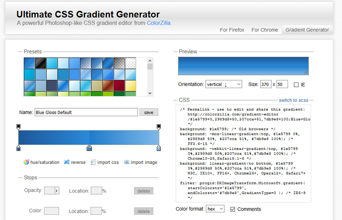 css gradient