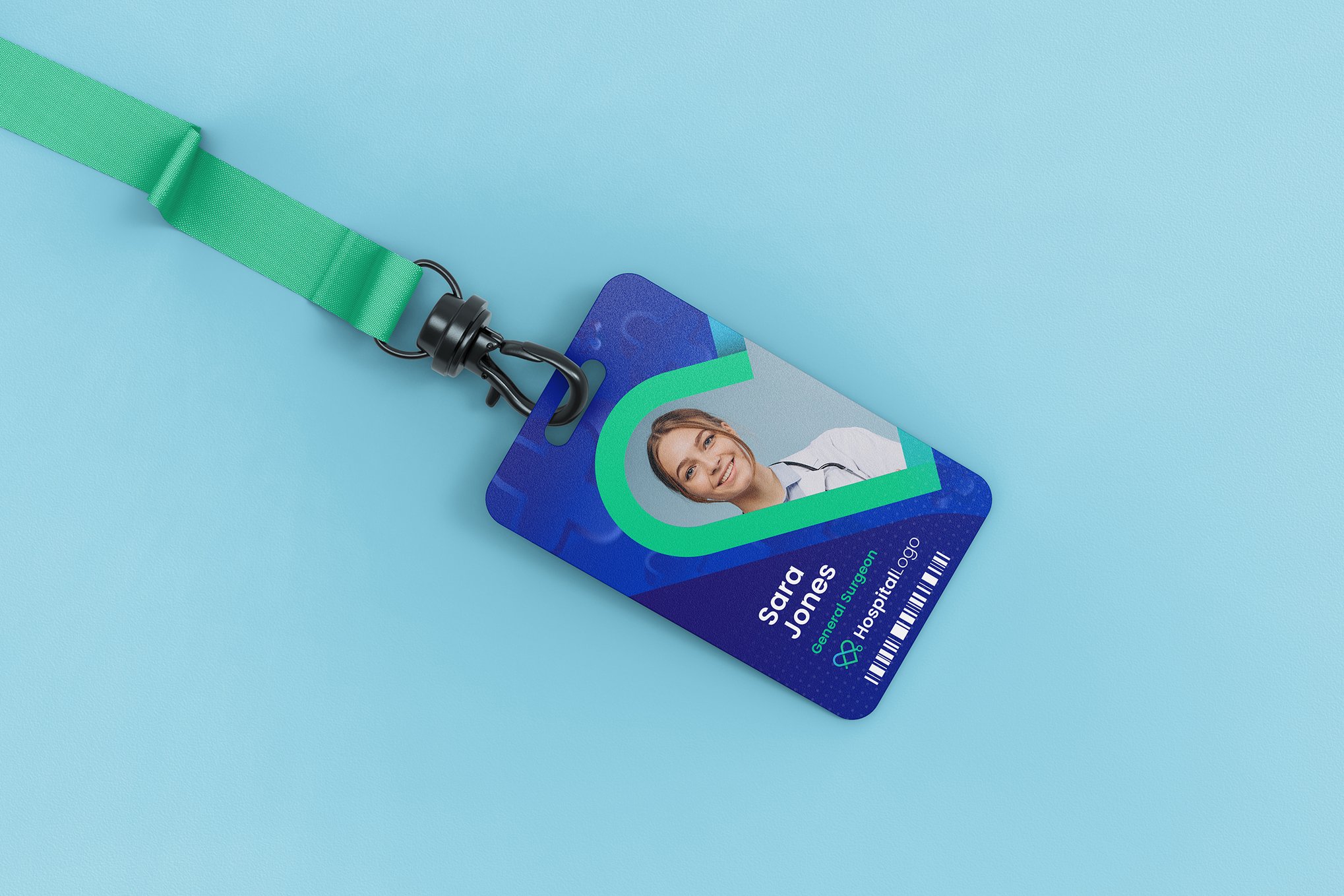 Company ID Card Mockup