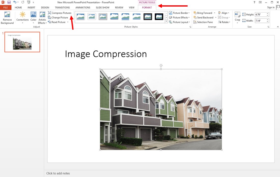 compress powerpoint presentation free