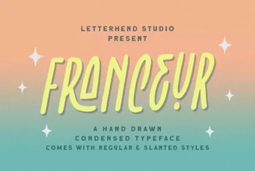 Franceur Cute Condensed Font