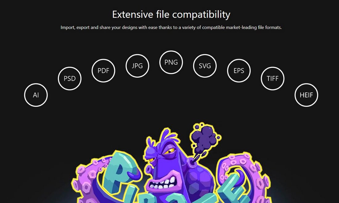 coreldraw file formats