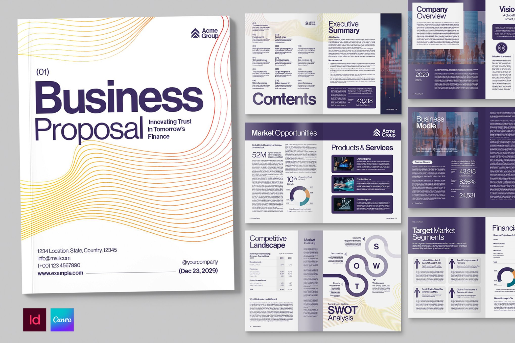 Corporate Business Business Proposal Template