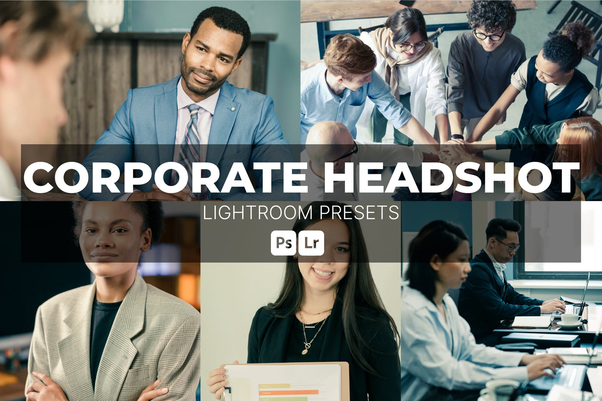 Ajustes preestablecidos de Lightroom de avatar corporativo