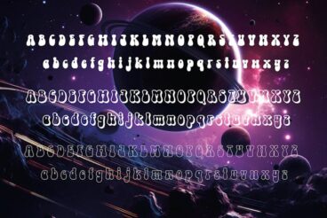 First alternate image for Cosmic Hippie Font