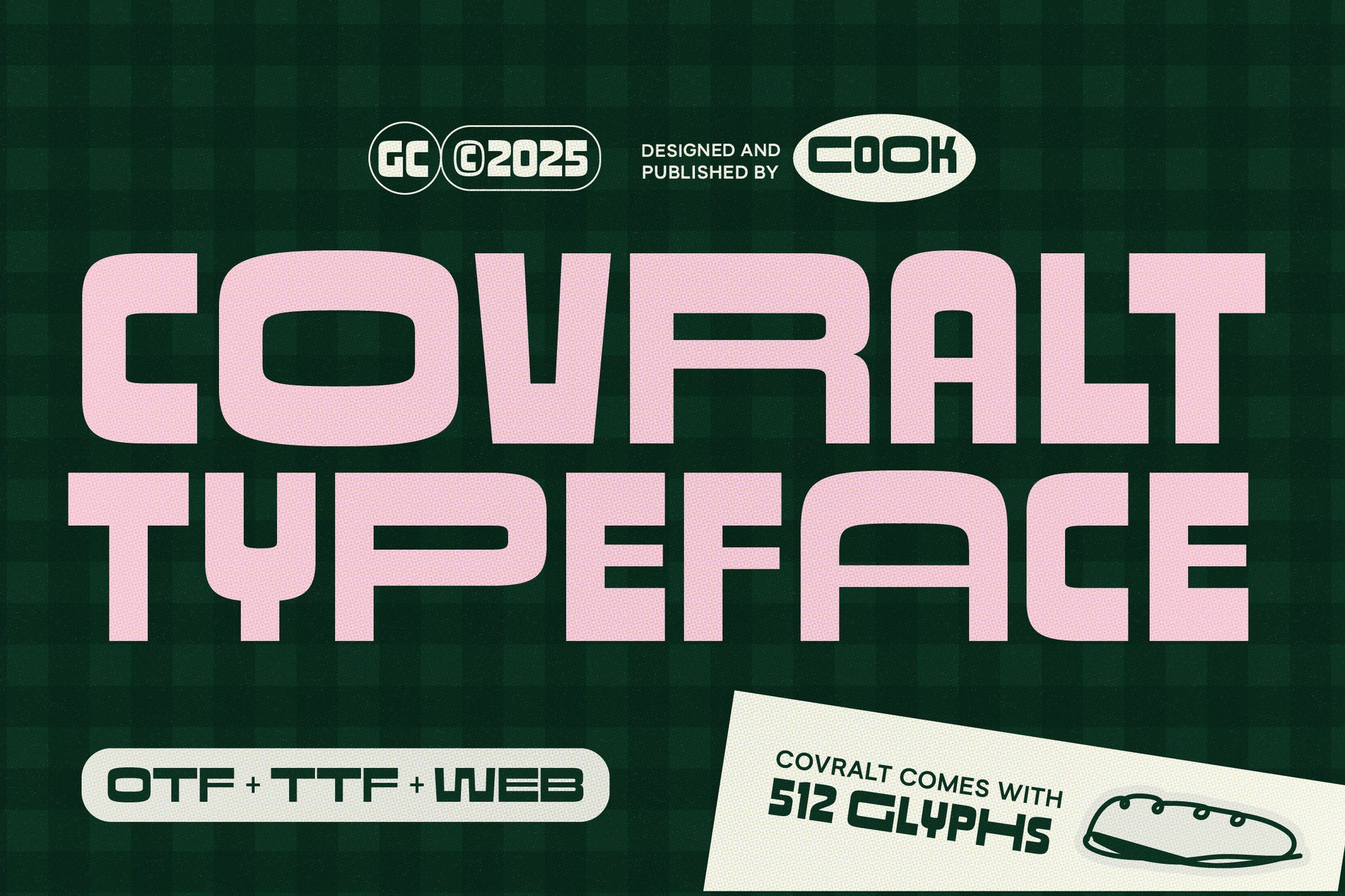 Covralt - Wide Expanded Font