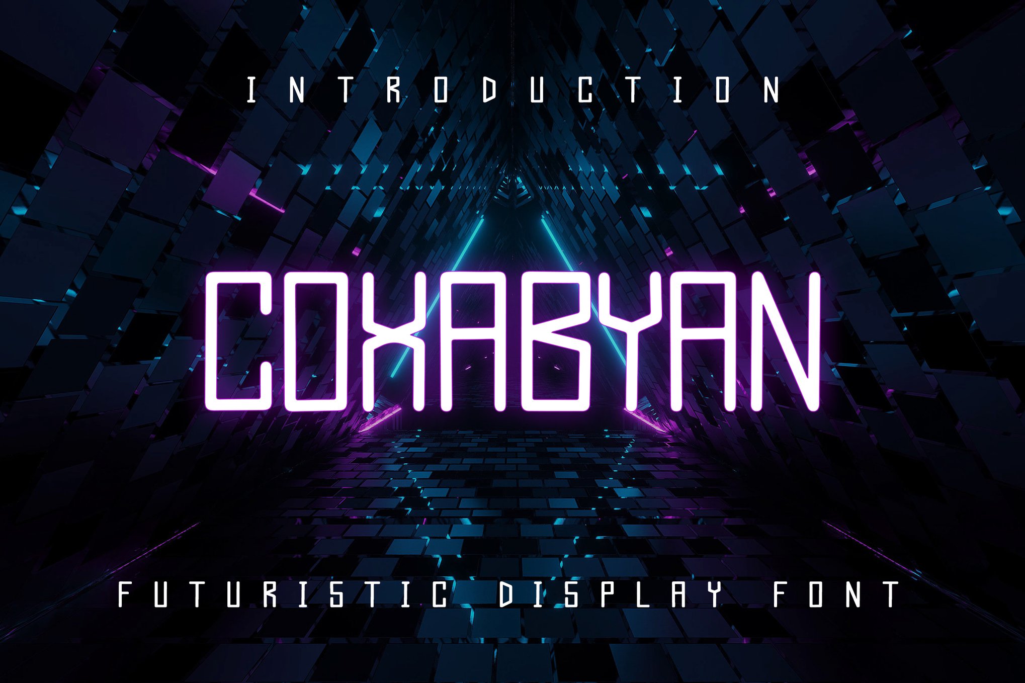 COXABYAN - Unique Alien Font