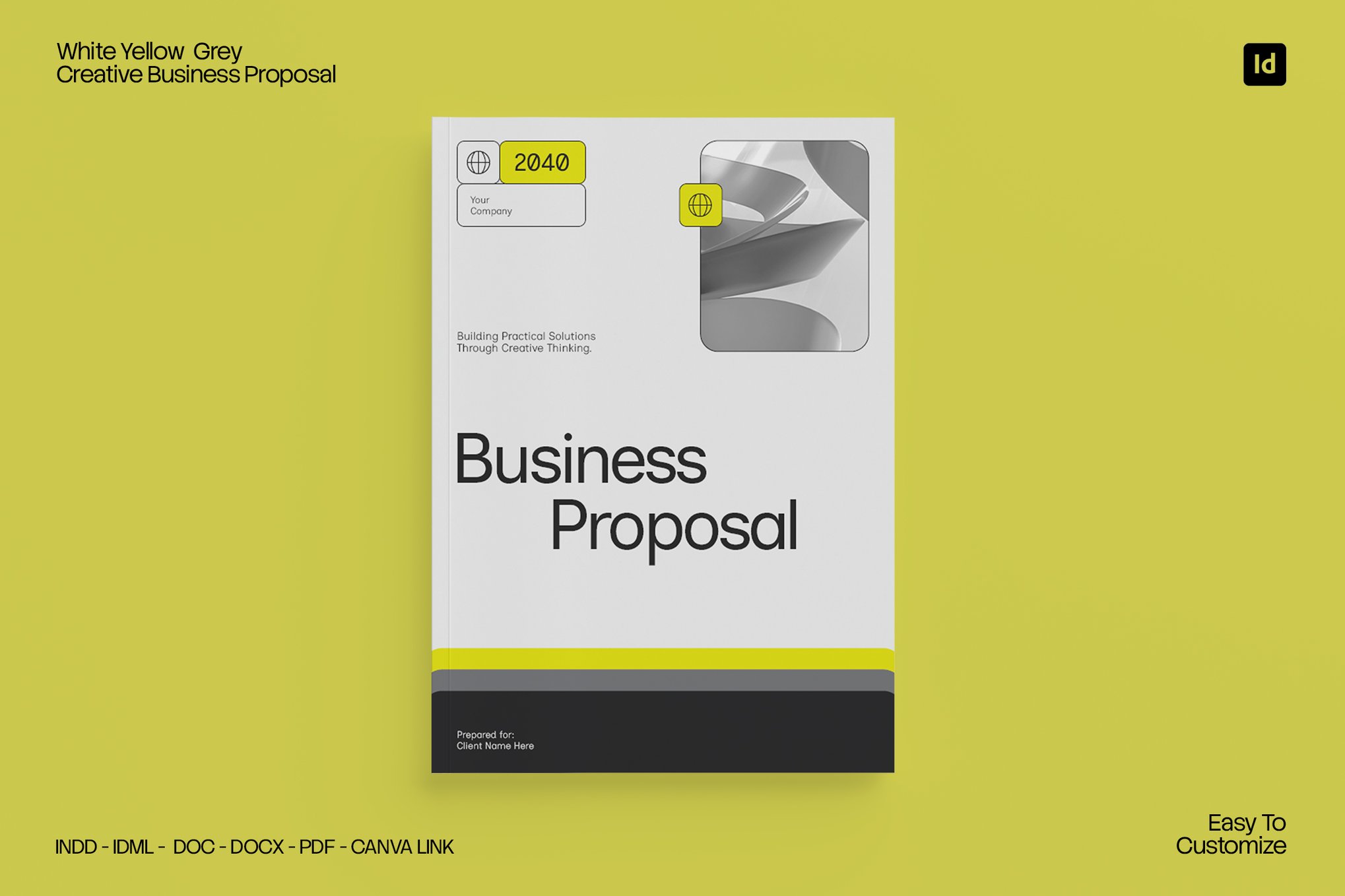 Creative Business Proposal Brochure Template