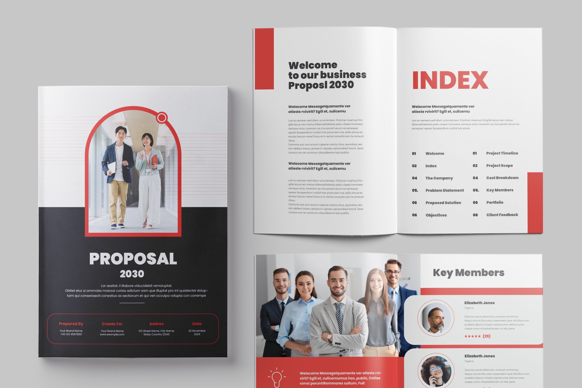Creative Business Proposal Template for InDesign