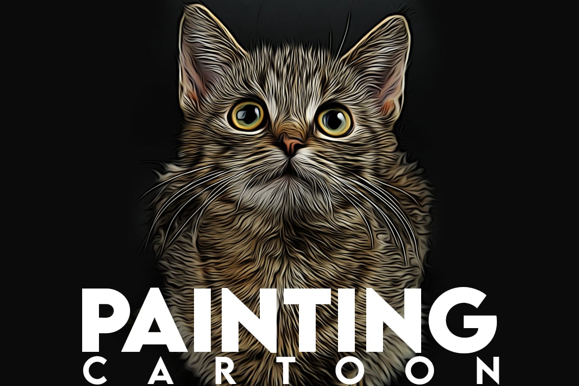 Creative Cartoon Painting Photoshop Action