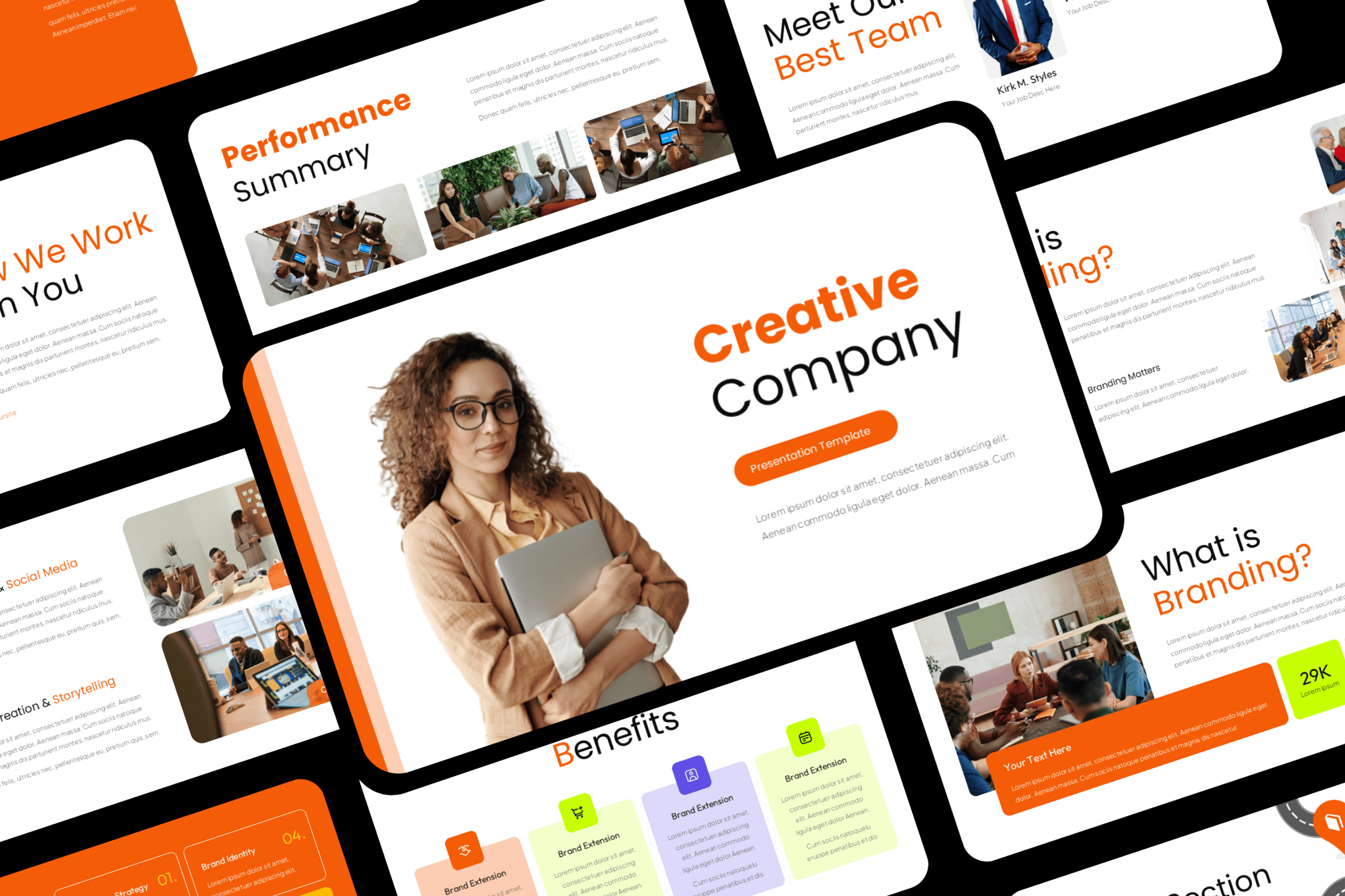 Creative Company PowerPoint Template