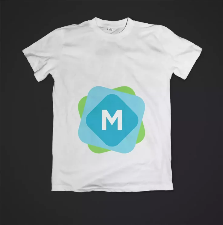 View Information about Crumpled White T-Shirt Mockup