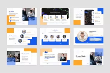 Second alternate image for Cryptocurrency & Bitcoin PowerPoint Template