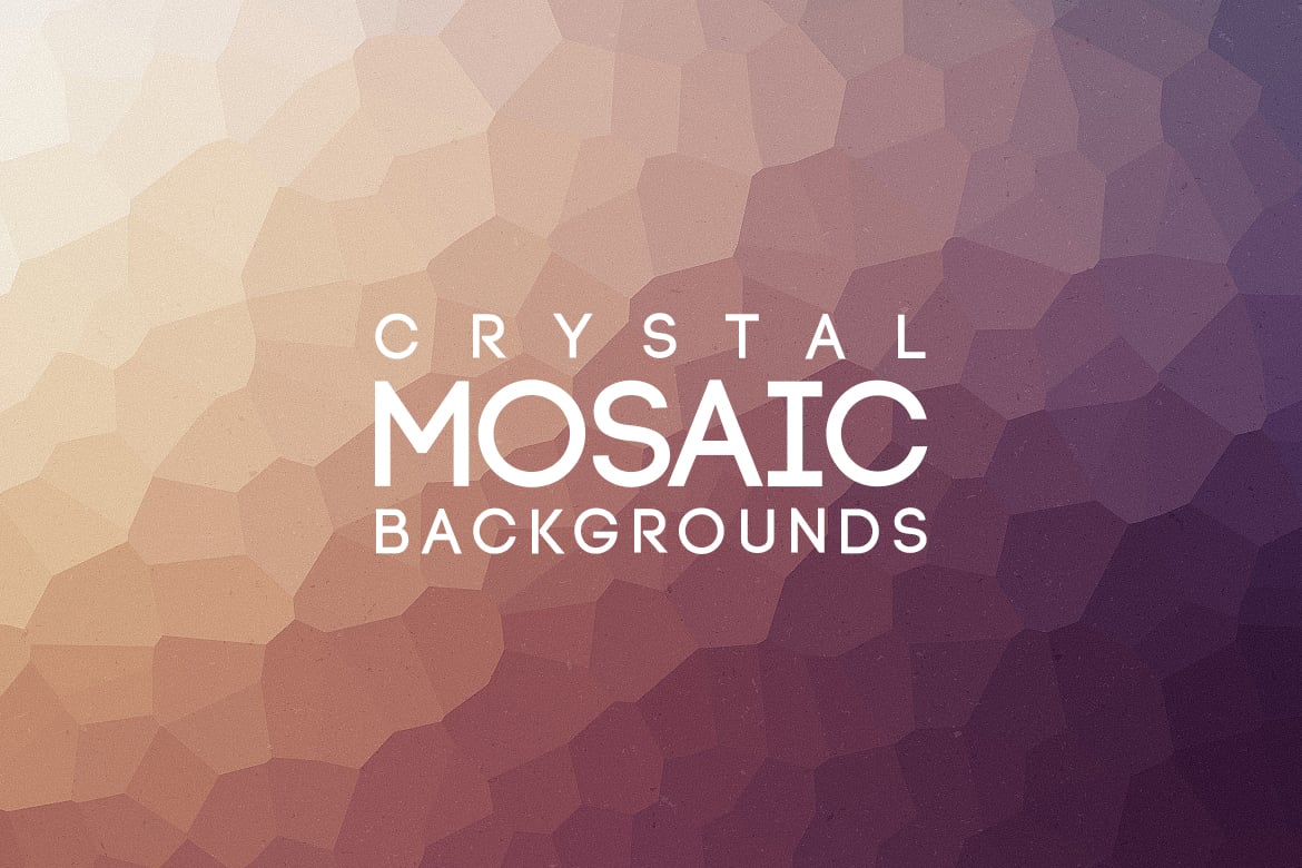 Crystal Mosaic Backgrounds