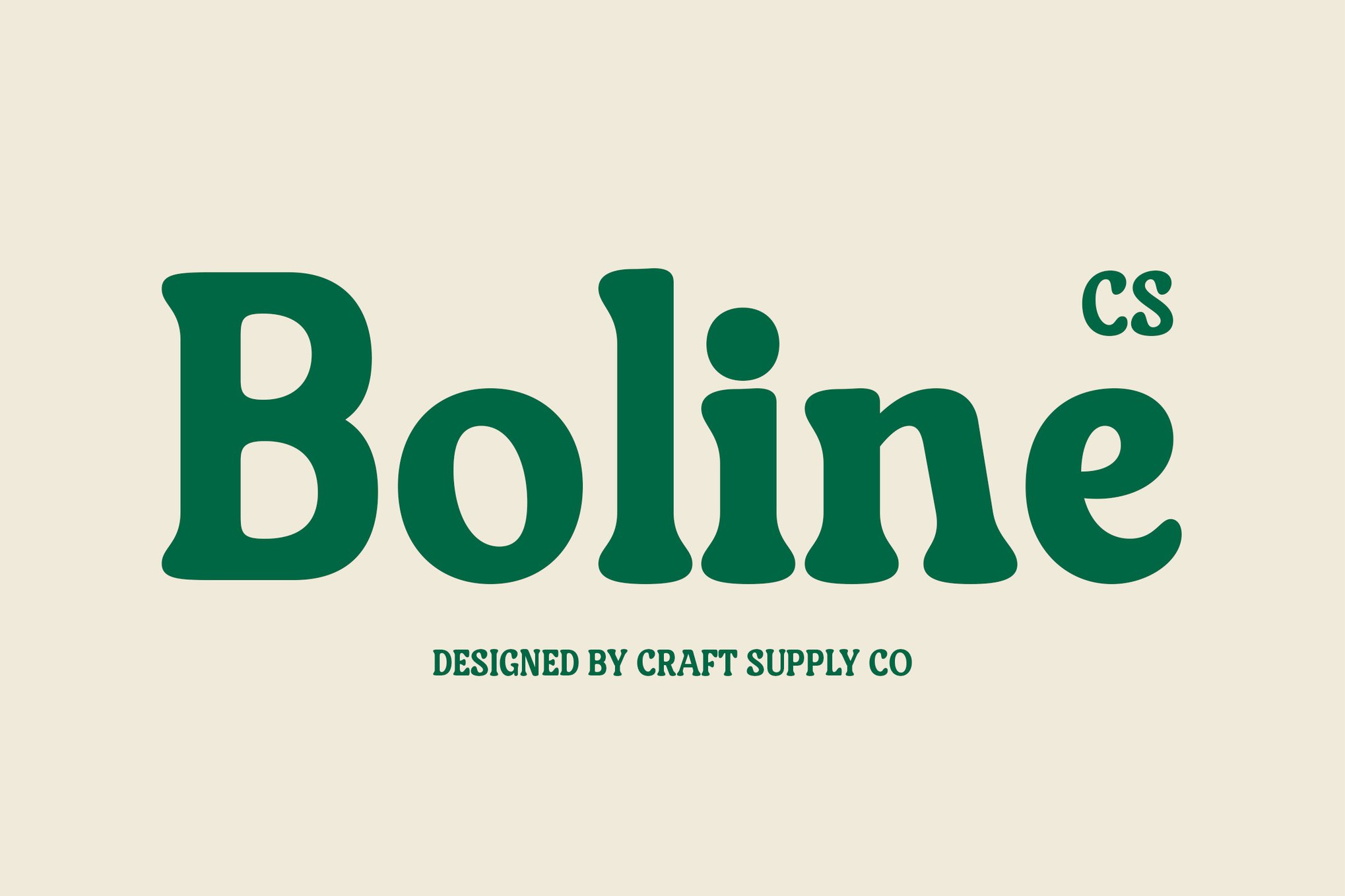 CS Boline - Classic Rounded Serif Font