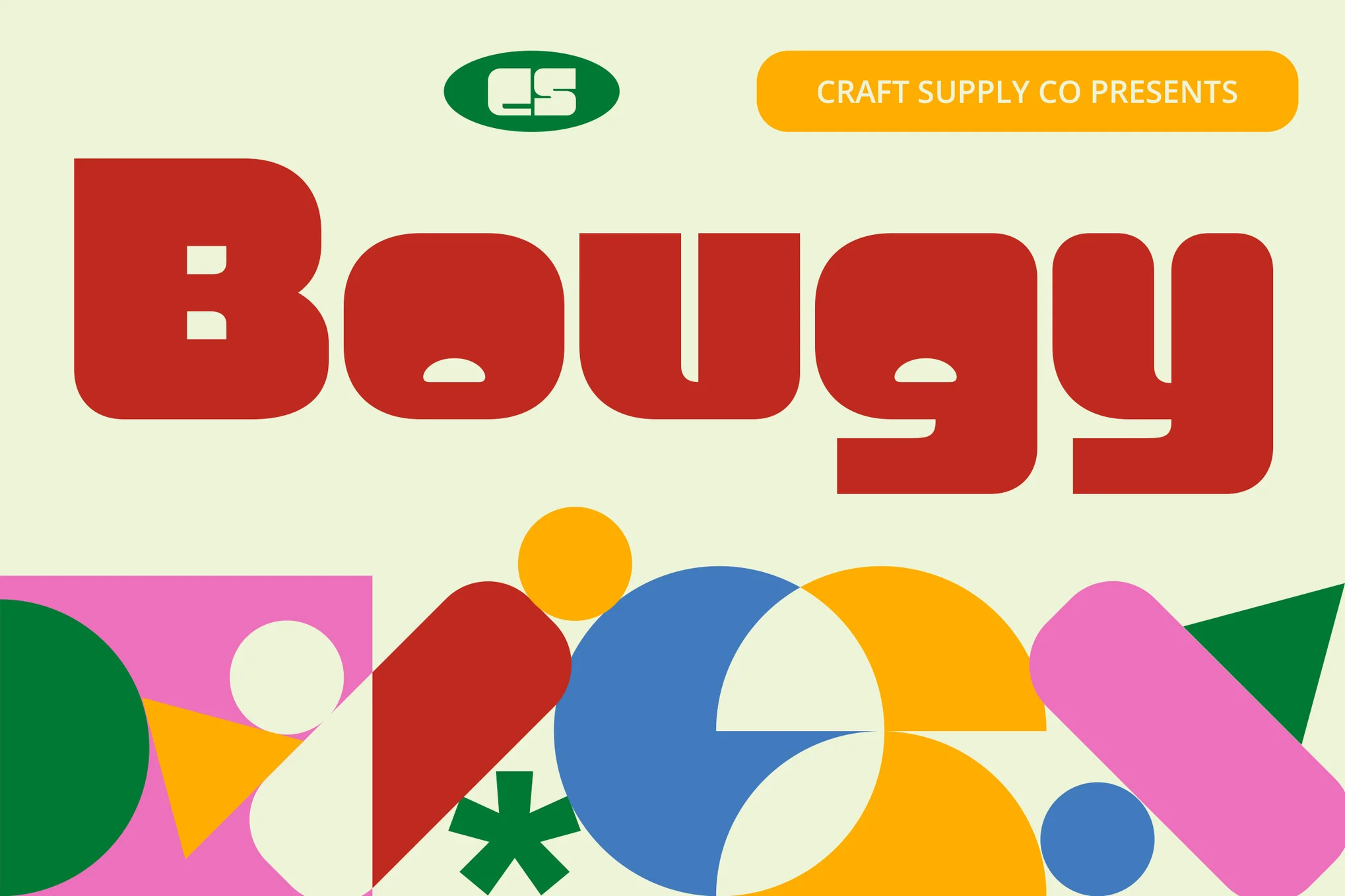 CS Bougy – Y2K Font