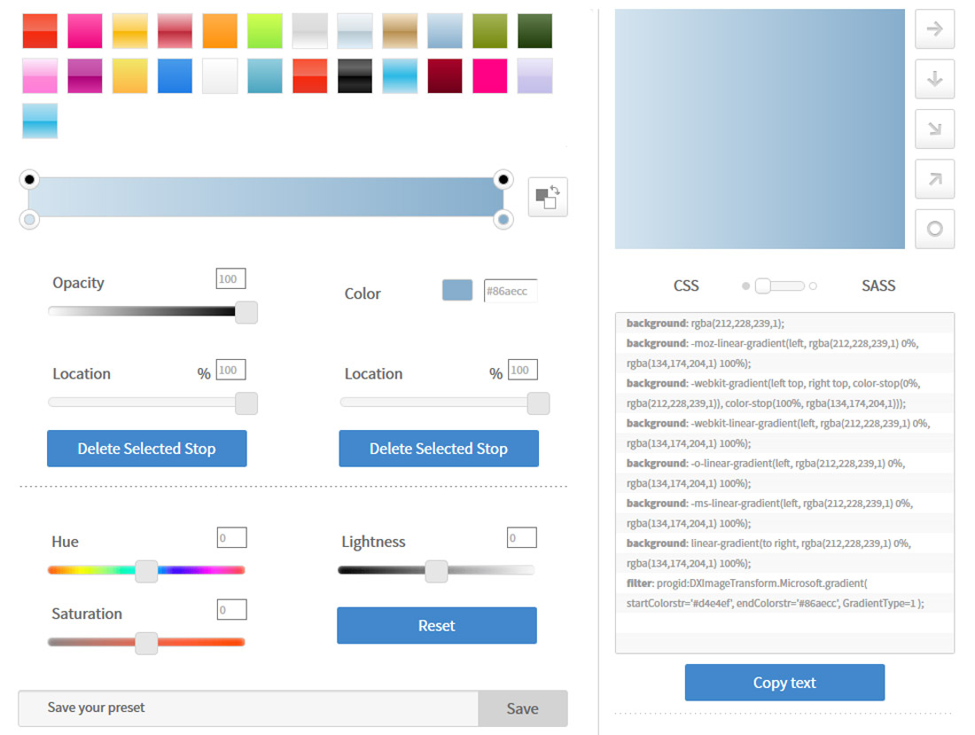 css gradient