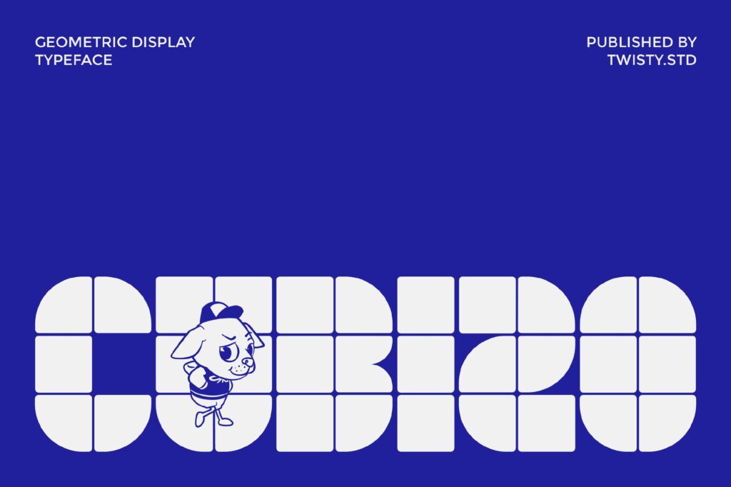 35+ Top Square Fonts for Blocky Designs | Design Shack