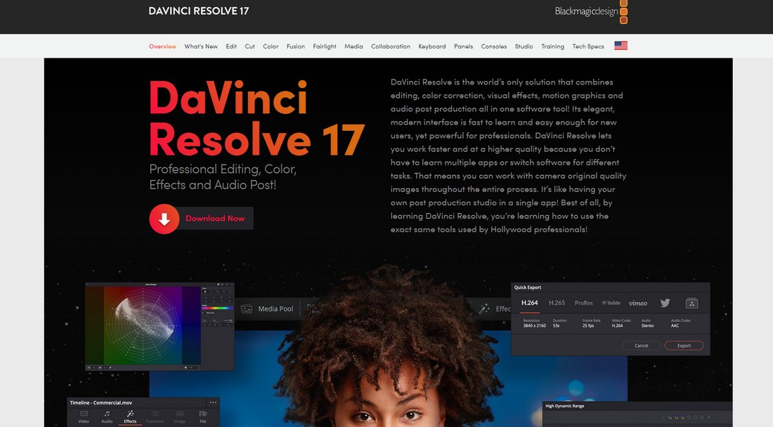 davinci-resolve- 5 Best iMovie Alternatives (For Mac & Windows) 2021 design tips 