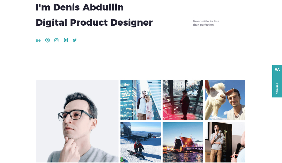 deab 30+ Inspiring Personal Portfolio Websites in 2021 design tips 