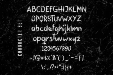 Second alternate image for DeCapoers Font