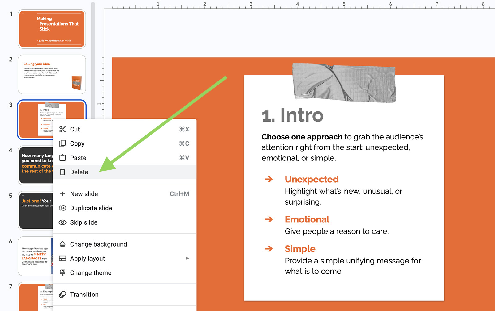 how to print presentation with notes google slides