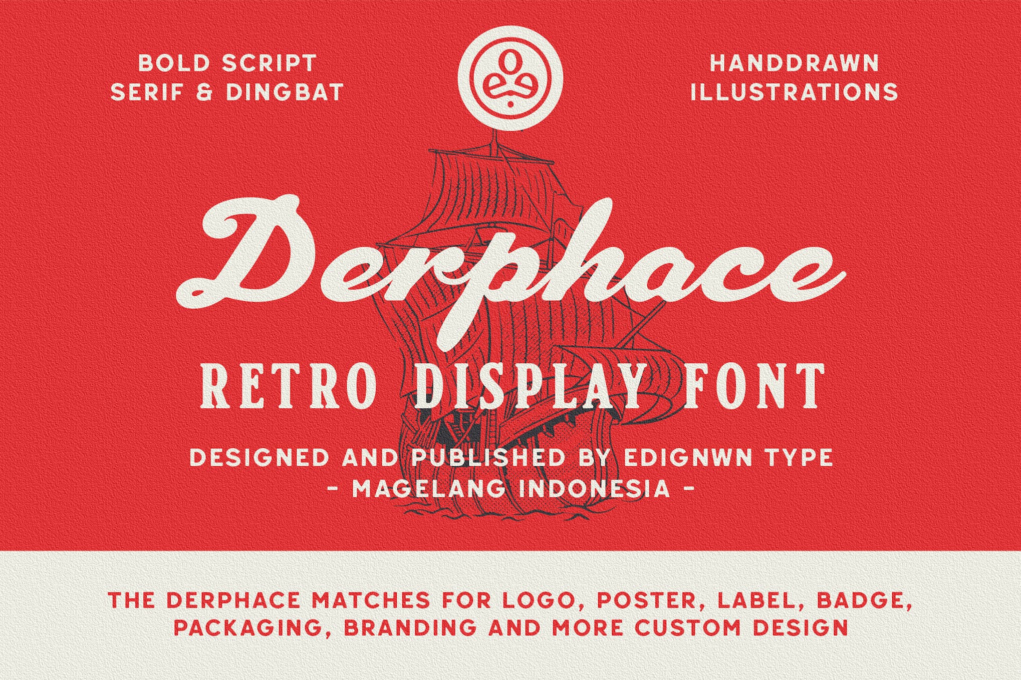 Derphace - Retro Nautical Font