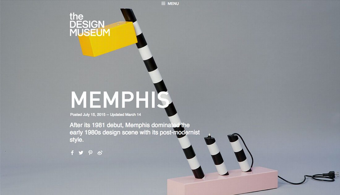 design-museum DESIGNING WITH AN 80S TREND: MEMPHIS DESIGN 101