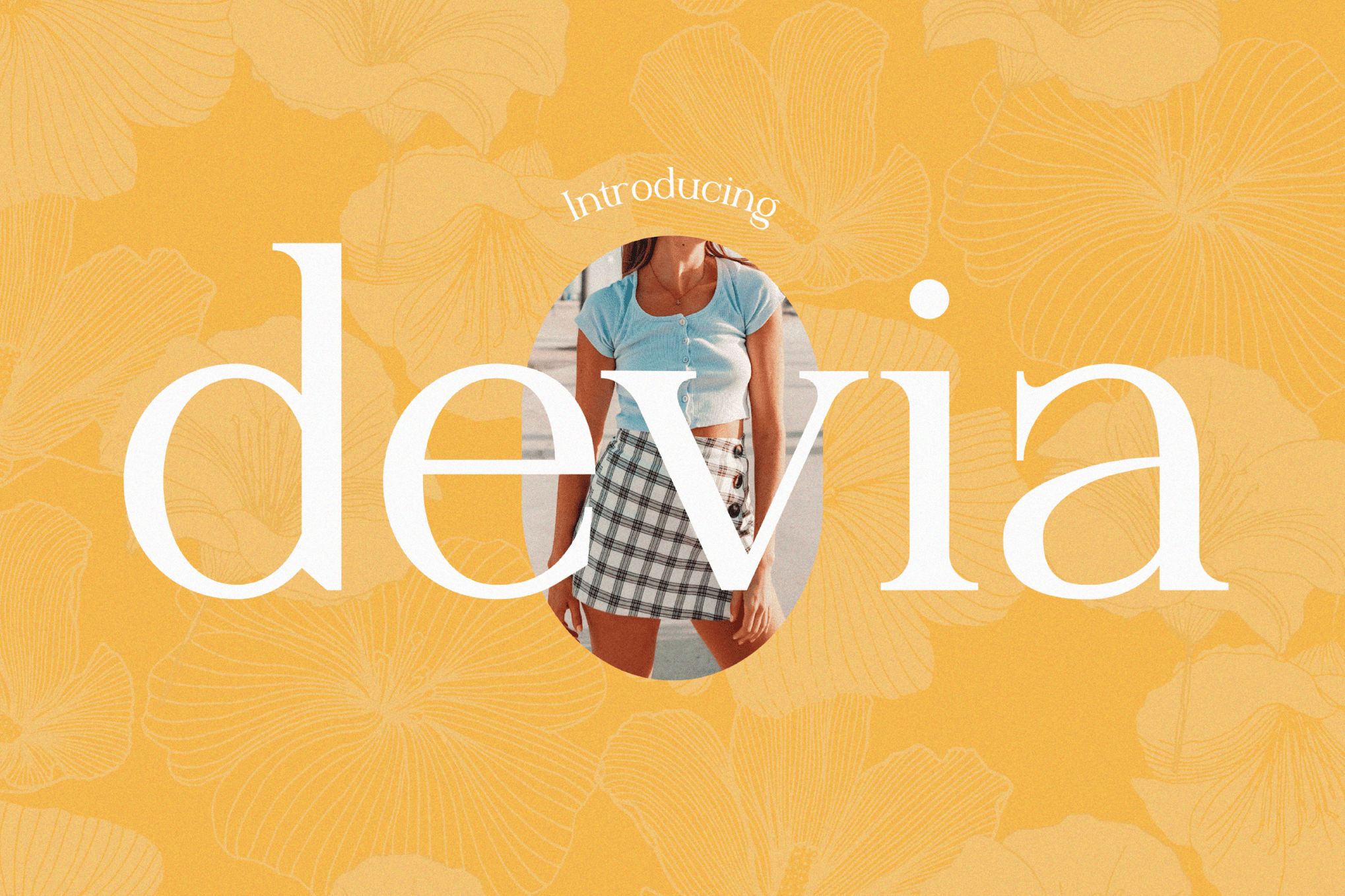 Devia - Stylish Feminine Font