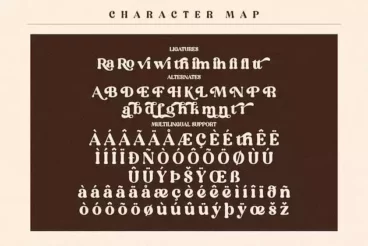 Second alternate image for Devitta Modern-Vintage Serif Font