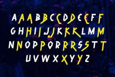 First alternate image for Dirtchunk Cool Cyberpunk Font