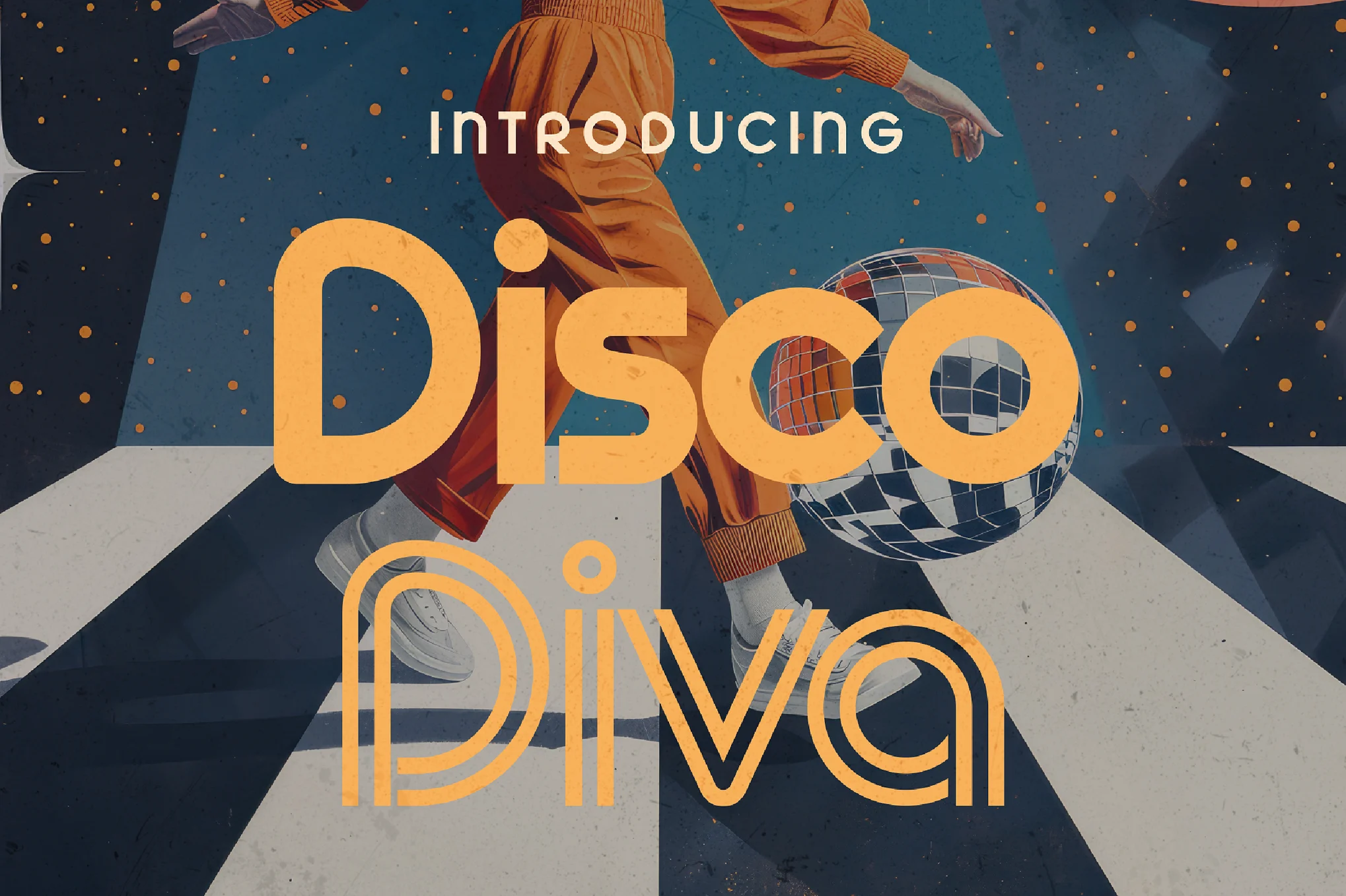 Disco Diva - Groovy Y2K Font