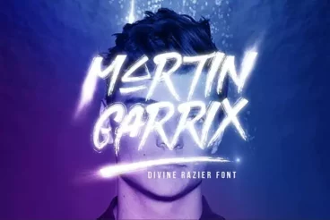 Second alternate image for Divine Razier Font