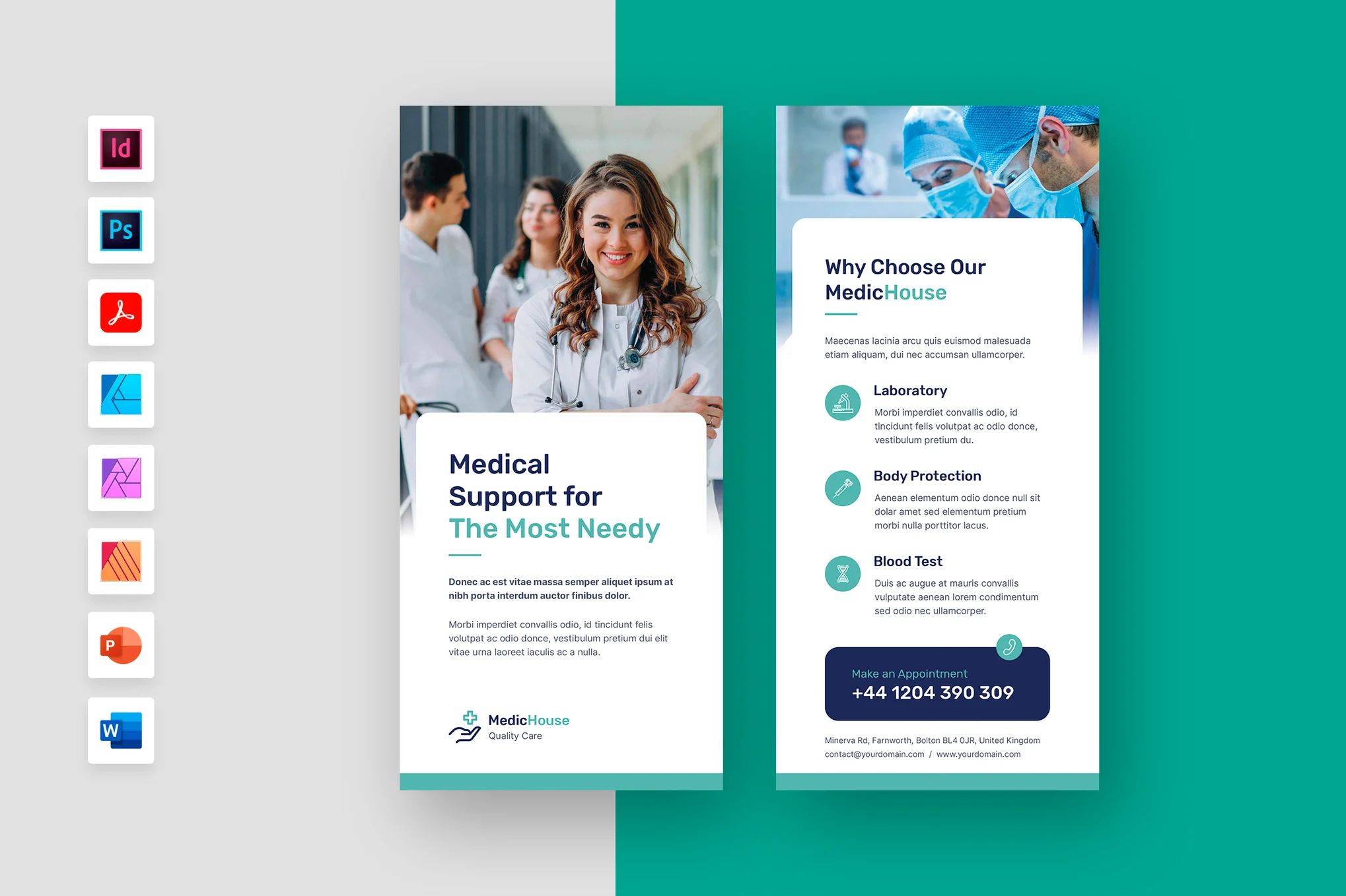 Doctor & Medical Services Flyer Template