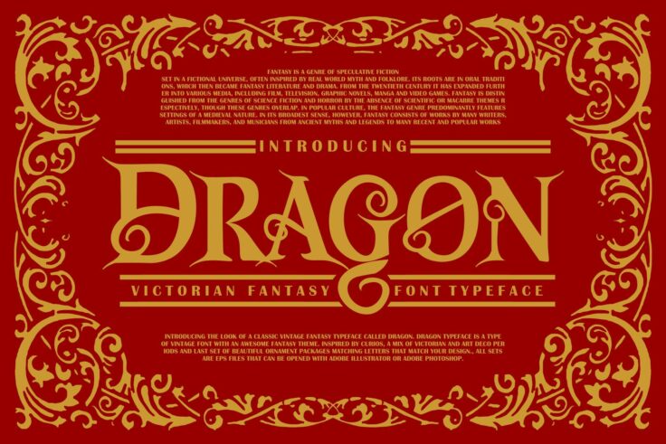 View Information about Dragon Font