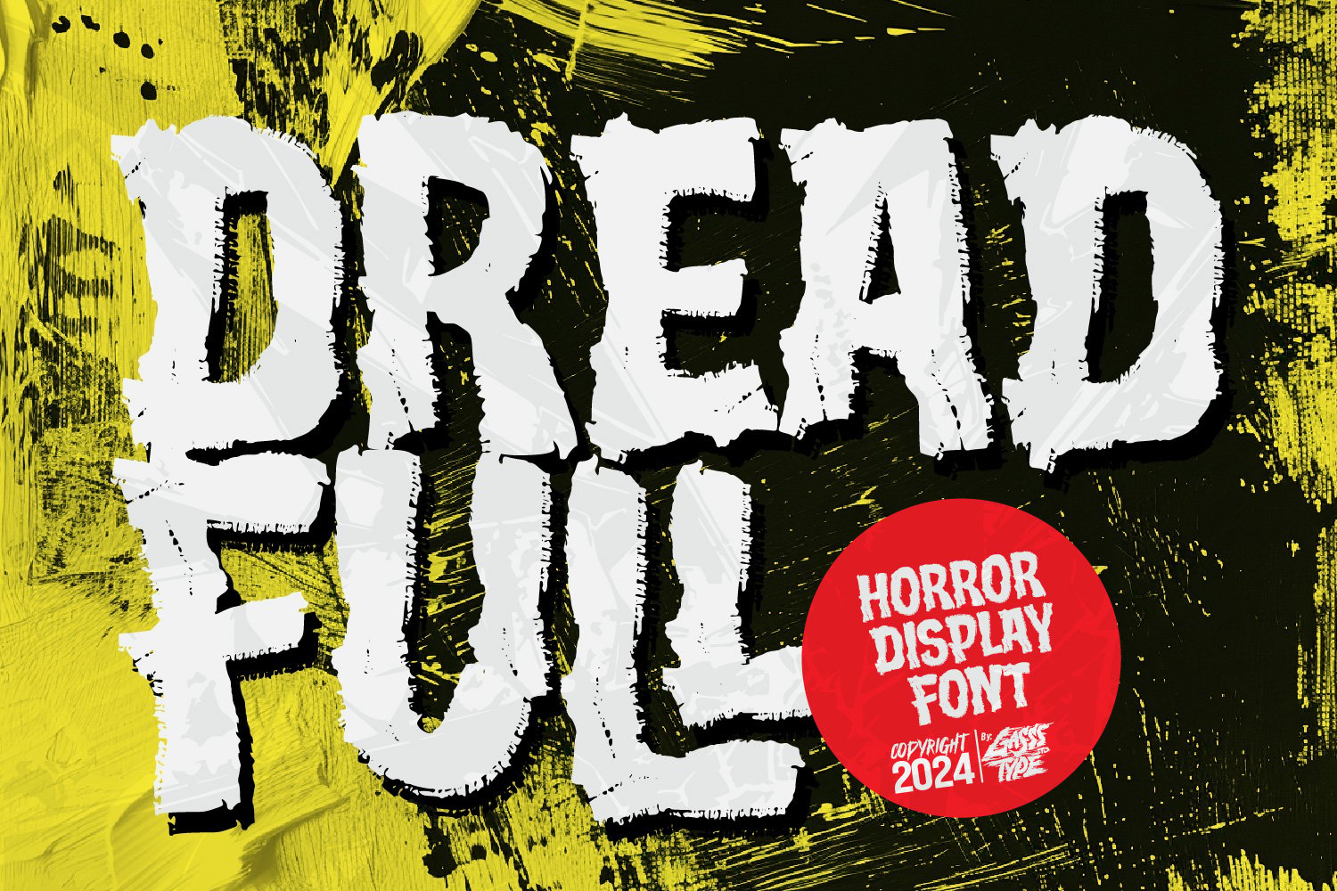 Dreadfull - Distressed Horror Retro Font