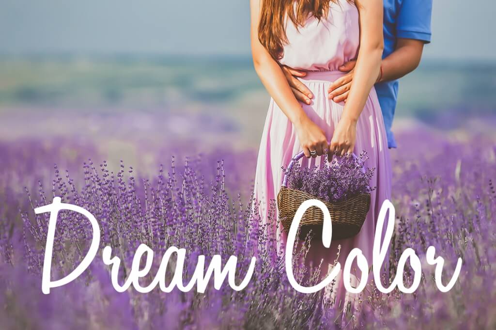 romantic young couple, a man and a woman during summer vacation spending time in the lavender fields in Provence, southern France,recognized each other in love,flowers,hands,arms,the intoxicating scent of flowers.