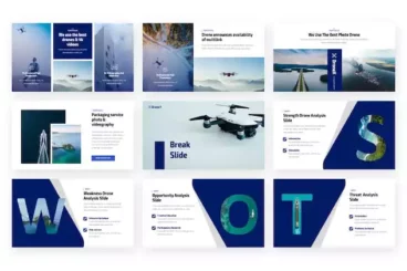 Second alternate image for Drone X Aerial Photography PowerPoint Template