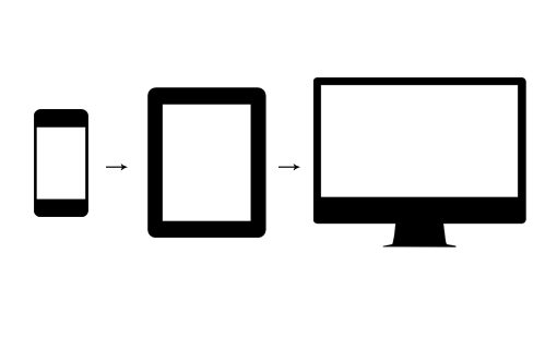 Imagem sobre mobile first