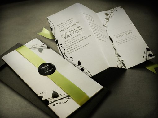 50 Wonderful Wedding Invitation & Card Design Samples | Design Shack