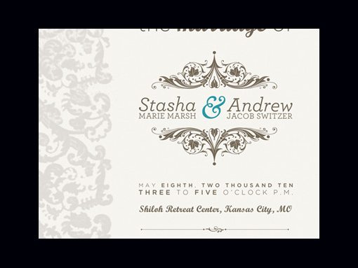 50 Examples of Wonderfully Designed Wedding Invitations  Design Shack