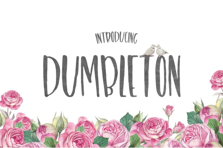 View Information about Dumbleton Watercolor Font