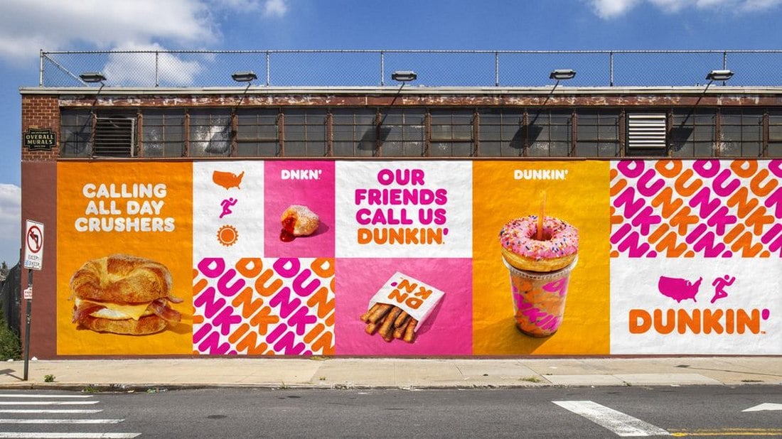 dunkin-after-3 8 Best Company Rebranding Designs & Examples design tips