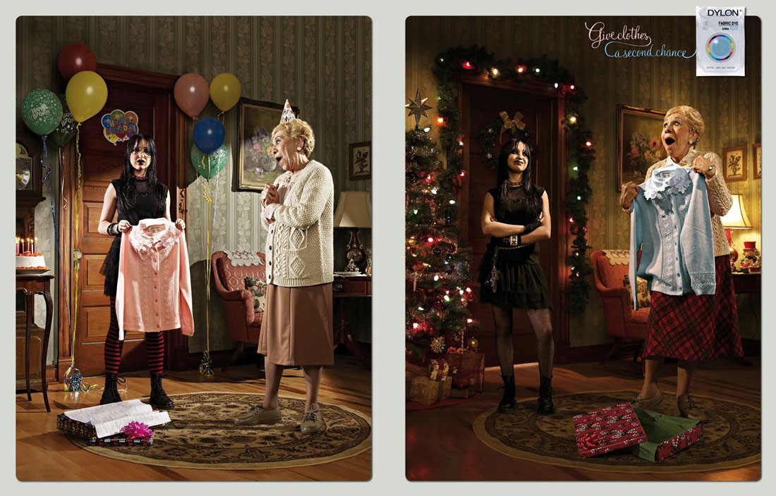 dylon 25 Clever and Funny Christmas Print Ads design tips 