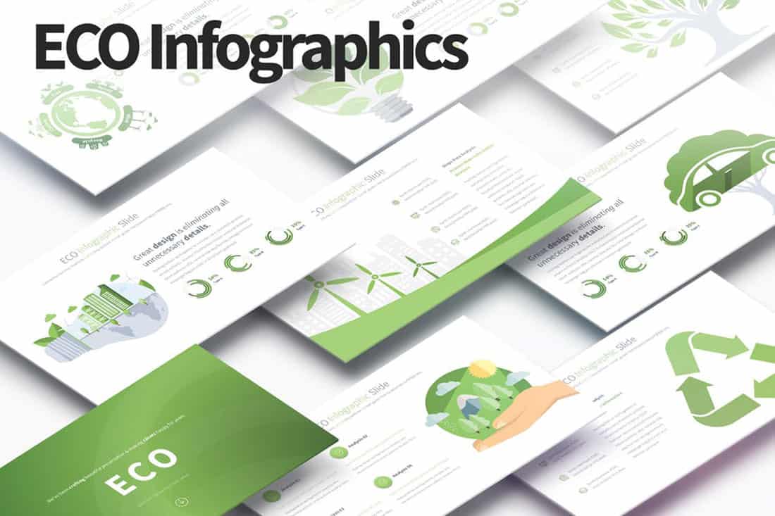 eco 20 Stylish PowerPoint Color Schemes design tips 