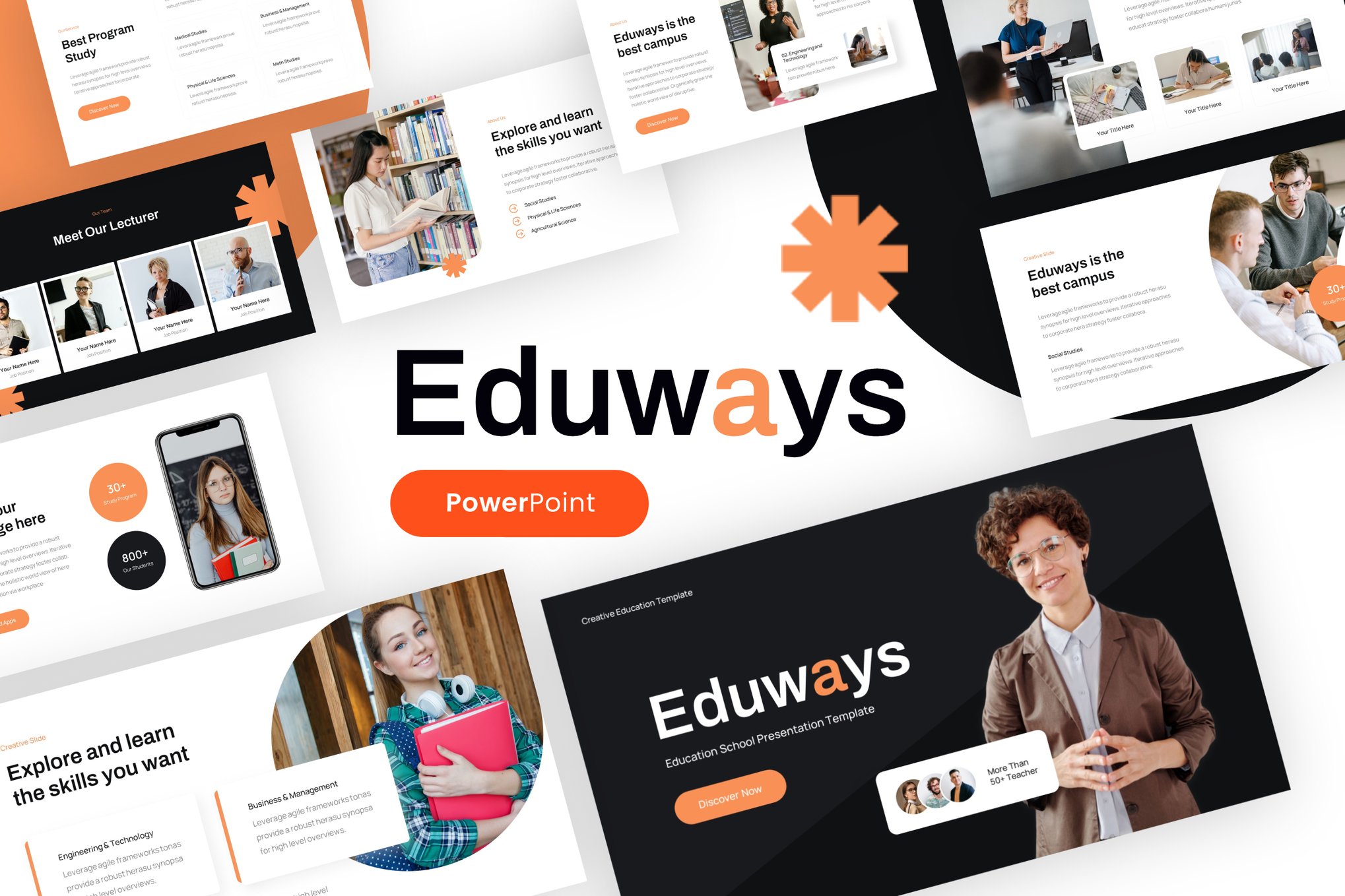 Eduways - Education School PowerPoint Template