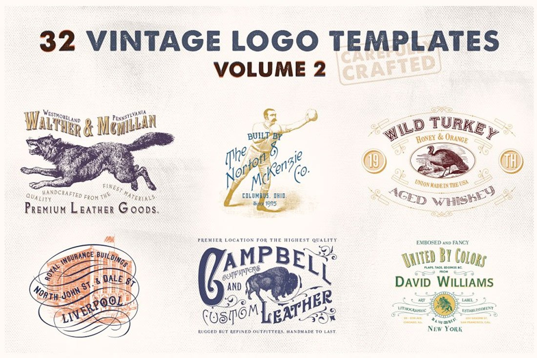 elab-vintage 35+ Best Illustrator Logo Templates 2022 design tips 