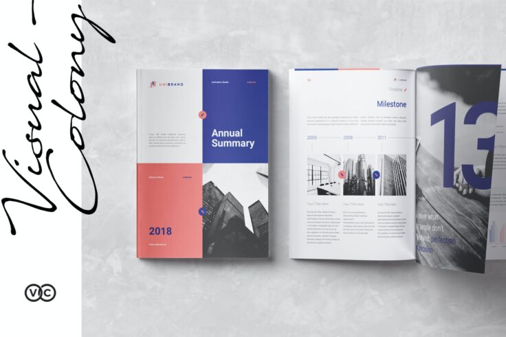 View Information about Elegant Annual Report InDesign Template