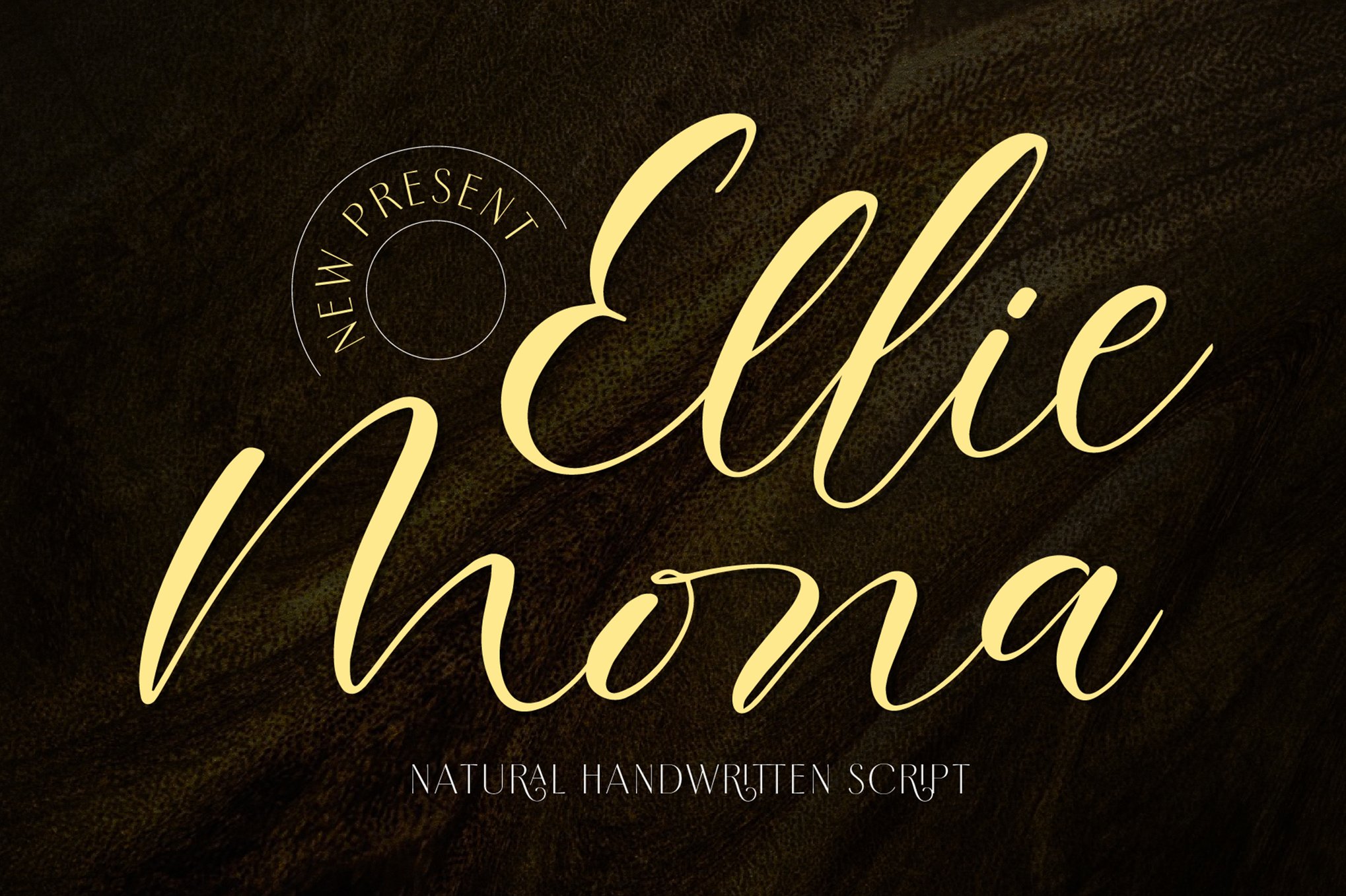 Ellie Mona - Handwritten Invitation Font